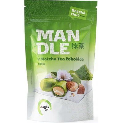 Kyosun Mandle v Matcha Tea čokoládě 100 g – Zboží Dáma