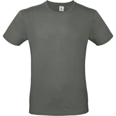 B&C pánské tričko E150 světlé khaki