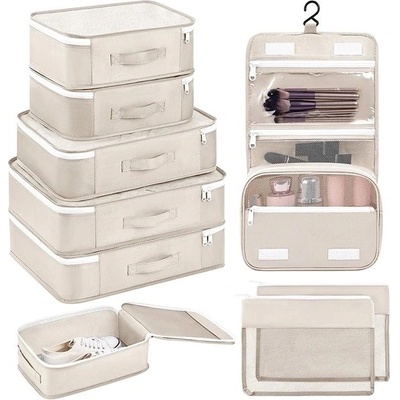 Kufryplus Cestovní organizéry SN1524 béžové