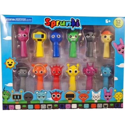SPRUNKY FIGURKY SADA FIGUREK SPRUNKY 12 ks