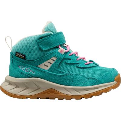 KEEN Детски туристически обувки Keen Kid's Hightrail Mid WP Walking boots - Brittany Blue / Cashmere Rose - размер 29 (EU) (702-5834-0114)