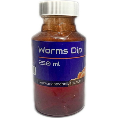 Mastodont Baits Worms Dip 250 ml