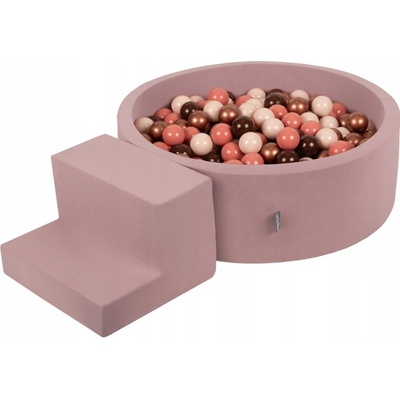 KiddyMoon PPZP-OK30D-122 suchý bazén + 100 míčků – Zboží Dáma