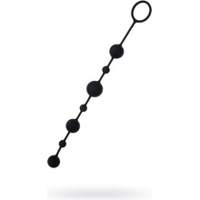 Anal beads Toyfa A toys Coron with balls silicone black 35,9 cm