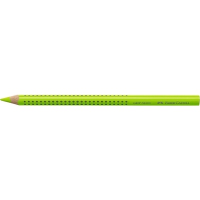 Faber-Castell Grip Jumbo триъгълен неоново зелен цветен молив FC114863 (FC114863)