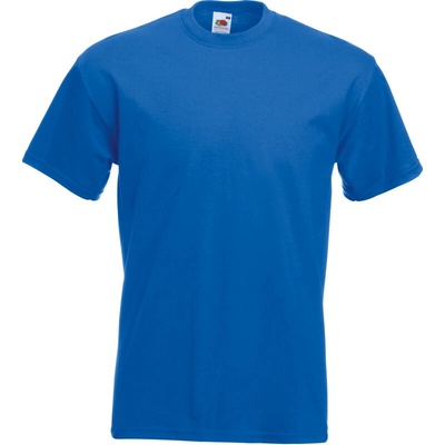 Fruit of the Loom Super Premium T krátký rukáv Modrá královská