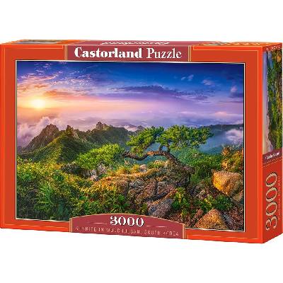 CASTORLAND Východ slnka v pohorí Wolchulsan Južná Kórea 3000 dielov