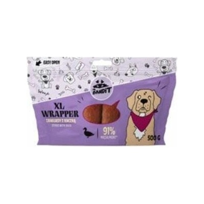 Mr.Bandiť pochúťka WRAPPER XL kačica 500 g