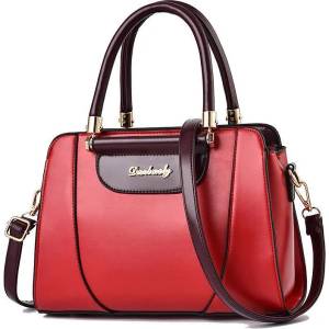 CHARON Дамска Чанта Charon Paisley, Различни цветове, Червена (KD-76-RED)