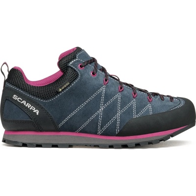 Scarpa Дамски апроуч обувки Scarpa Women's Crux GTX Approach shoes - Ombre Blue / Cherry - размер 38, 5 (EU) (142-0263-0116)