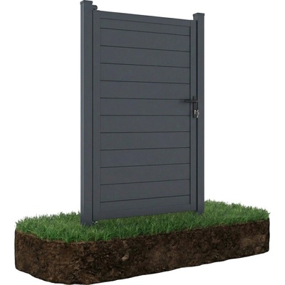 Gutroof bránka do mäkkého terénu NEO GATE 183 x 100 cm antracitová 009669