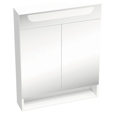 Koupelnová závěsná skříňka s osvětlením RAVAK Classic II zrcadlová 60 x 76 x 14 cm X000001469