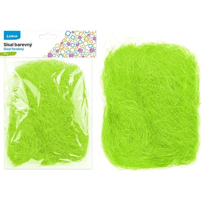 Sisal zelený Luma, 30g