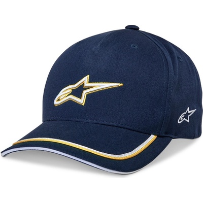 ALPINESTARS ASCENSION SNAPBACK modrá/zlatá