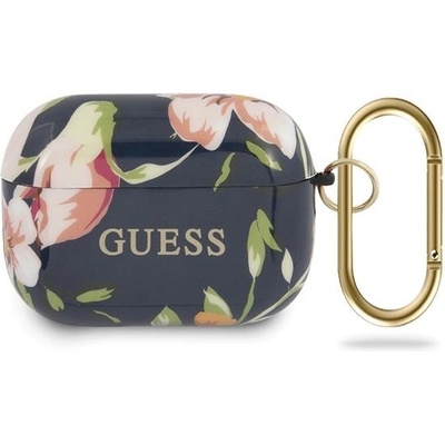Guess Калъф Airpods Pro Guess GUACAPTPUBKFLO3 Silicone Floral N. 3 Black (3700740475263)