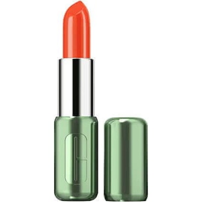 Clinique Lesklý rúž Pop Longwear Shine Lipstick Flame Pop 3,9 g