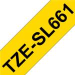 Brother TZeSL661 tape Black on Yellow 36mm (TZESL661) - tehnik
