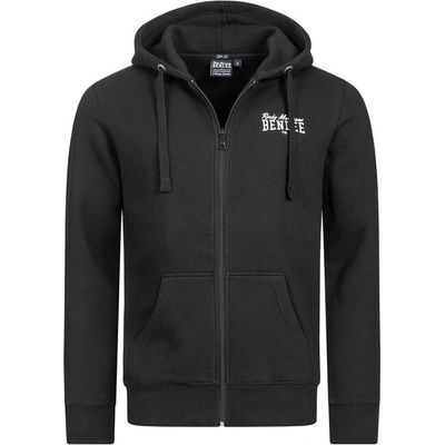 Benlee pánska mikina s kapucňou na zips Chest logo čierna
