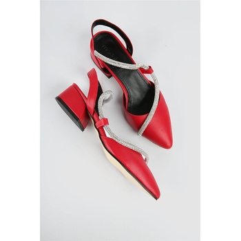 Moda Trend Дамски ежедневни обувки - Червени #328536 (328536_Червен)