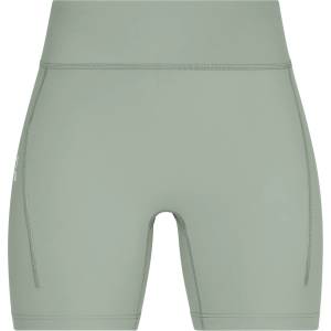 On Дамски шорти за бягане On Women's Performance Tights Short Running shorts - Tin - размер XL (112-4075-0215)