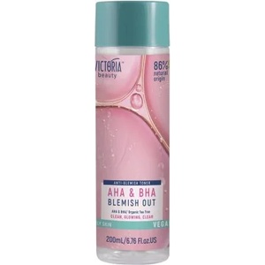 Victoria Beauty Blemish Out Peeling Tonic - Пилинг тоник за лице против пъпки с AHA & BHA 200мл
