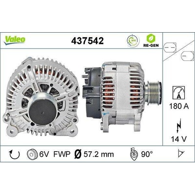 Alternátor VALEO 437542