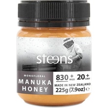 Steens RAW Manuka Honey Manukový med UMF 20+ 830+ MGO 225 g