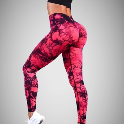 Legínovo Push up calypso red neon