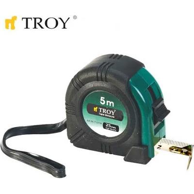 TROY Рулетка със стопер (5m x25mm) (T 23105-A)