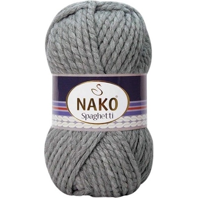 Nako Pletací příze Nako Spaghetti 790 - šedá