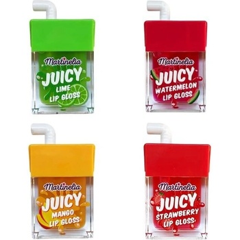 Aquarius Cosmetic Гланц за устни, Martinelia, Плодово сокче, 8 мл (MA60810)