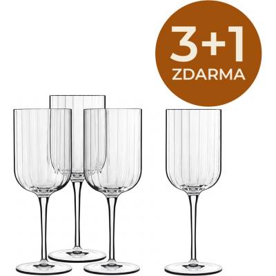 Bormioli Luigi Sklenice Luigi Bach na červené víno 4 x 400 ml