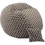 PUFRELAX Комплект Барбарон и декоративна възглавница 600л. King Size, Zippity Brown, Перящ се калъф, Пълнеж с микс от мемори пяна и дунапрен, Гама Premium (PUF-M-KP-PT-ZIB) - topmarket