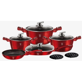 Berlinger Haus Metallic Line Burgundy Edition 11 pcs (BH/7142)