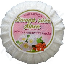 For Merco přírodní kosmetické mýdlo Divoká růže & Šípek 100 g