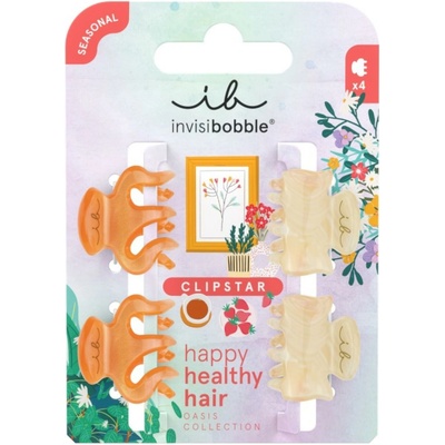Invisibobble Clipstar XS Oasis Petit Citrus 4 ks