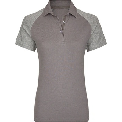 Miners mate Dámské polo triko MY420 Grey Solid