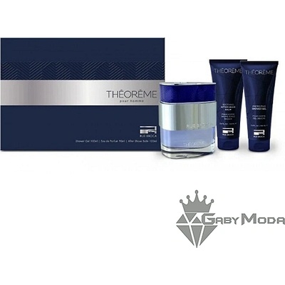 Afnan Rue Broca Théorème Homme - EDP парфюмна вода 90 ml + балсам за след бръснене 100 ml + душ гел 100 ml - подаръчен комплект за мъже (1041703)