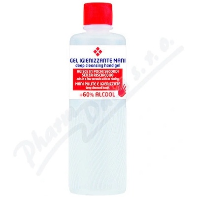 ROSO Cosmetics gel IGIENIZZANTE Hygienický antibakteriální bezoplachový gel na ruce 125 ml
