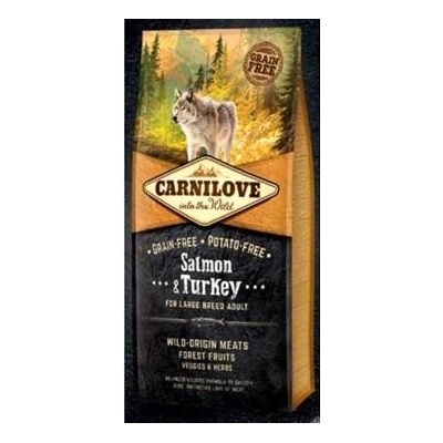 Carnilove Salmon & Turkey for Large Breed Adult Dogs 2 x 12 kg