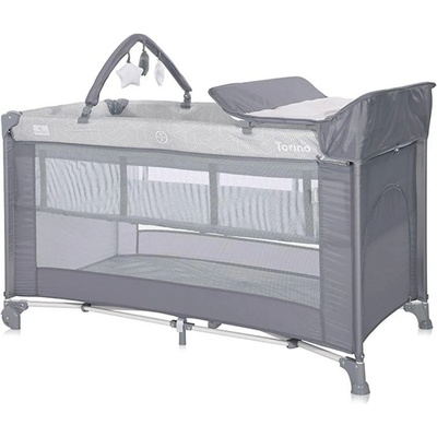 Lorelli КОШАРА torino 2 НИВА plus grey striped elements (3800151981985)