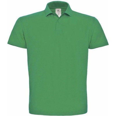 B&C ID.001 Piqué polo kelly zelená