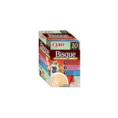 Inaba Ciao Bisque doplňkové krmivo mix chutí s tuňákem 10 x 40 g