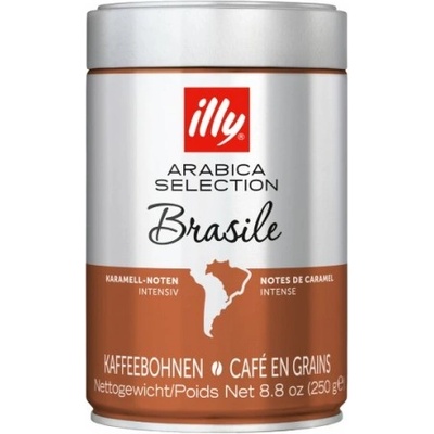 Кафе Illy Brasile зърна мет. кутия 250гр