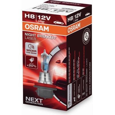 Osram Night Breaker Laser H8 12V 35W PGJ19-1