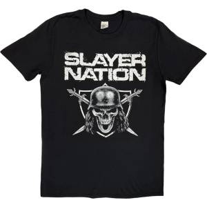 Slayer Slayer Nation Black S Риза (SLAYTEE21MB01)