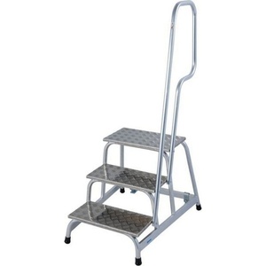KRAUSE Алуминиева монтажна степенка с парапет 3 стъпала Krause Stabilo, 1x3 (10805089) (10805089)