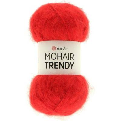 YarnArt Mohair Trendy 105 červená