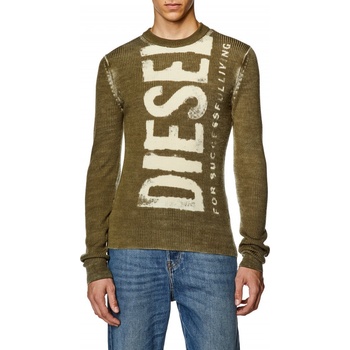 Diesel K-atullus-round Knitwear zelená