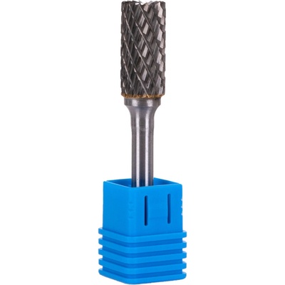 GEKO Stopková fréza na kov, válcová, čelní, 25x12 mm, stopka 6 mm